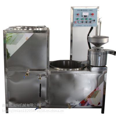 豆制品加工创业新利器 煮浆磨浆一体机与全自动三联磨豆浆机解析